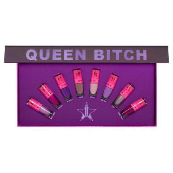 NIB Jeffree Star Queen B*tch Limited Edition Velour Liquid Lipstick Set - Picture 12 of 12